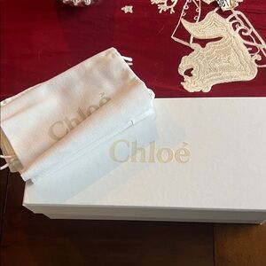 Chloe White Box with Dust Bag